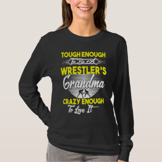 T-shirt Wrestler's Grandma Wrestling