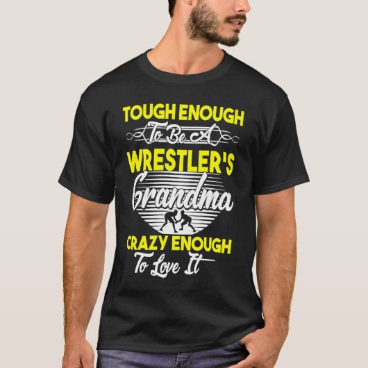 T-shirt Wrestler's Grandma Wrestling (Devant)