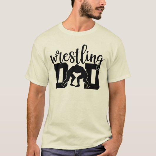 T-shirt Wrestling Dad (Devant)
