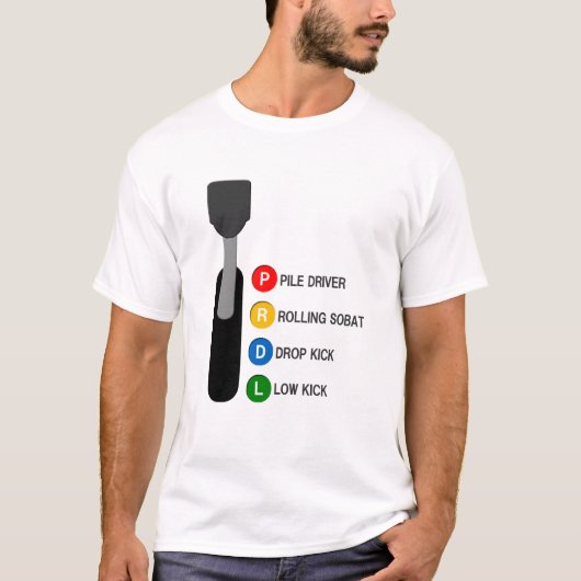 T-shirt Wrestling Gear (Devant)