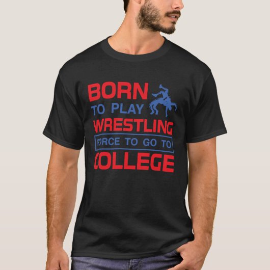 T-shirt Wrestling Life High School Wrestlin (Devant)