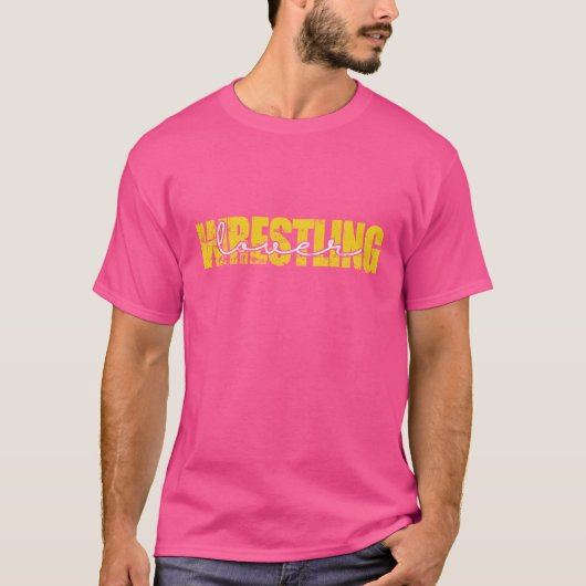 T-shirt Wrestling Lover Show Ring Fight Stunt friend (Devant)