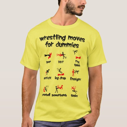 T-shirt wrestling moves for dummies (Devant)