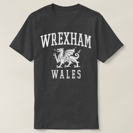 T-shirt Wrexham Wales (Design devant)