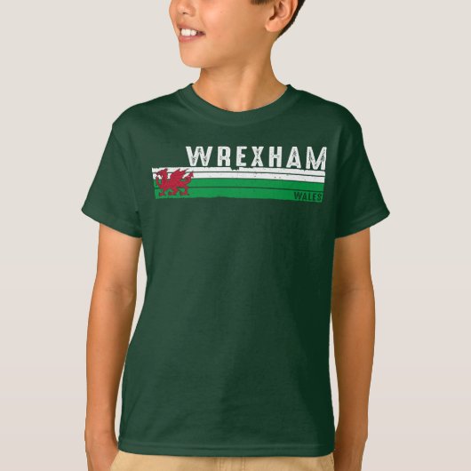 T-shirt Wrexham Wales Pride (Devant)