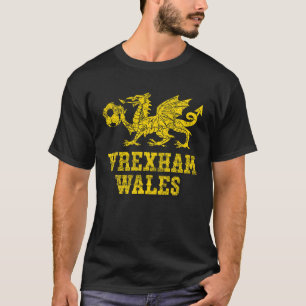 T-shirt Wrexham Wales Soccer Jersey Pour Hommes Femmes Enf