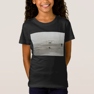 T-Shirt Wright Brothers Flyer First Plane Flight Aviation