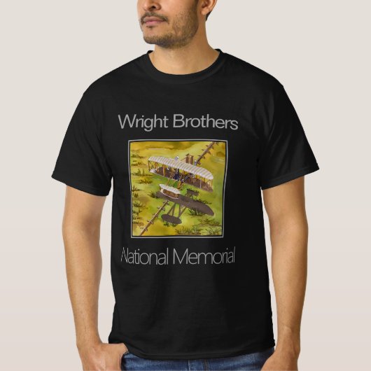 T-shirt Wright Flyer, Wright Brothers National Memorial (Devant)