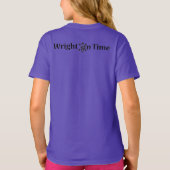 T-shirt Wright on Time Books (Dos)