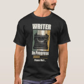 T-shirt Writer In Progress Future Author (Devant)