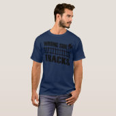 T-shirt Wrong Side of theracks vintage (Devant entier)