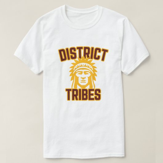 T-shirt WSH D.C. Sports "Tribus de district" (Design devant)