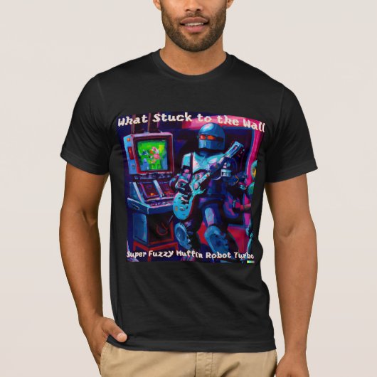 T-shirt WSTTW - Super Fuzzy Muffin Robot Turbo (Devant)