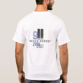 T-shirt WTC 911 Gray Never Forget 20th Anniversary (Dos)