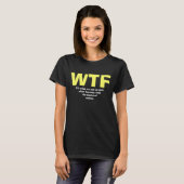 T-SHIRT WTF (Devant entier)