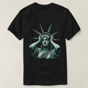 T-shirt WTF Amérique ? Chemises politiques anti-Trump et d
