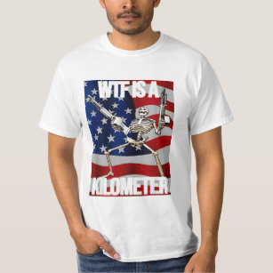 T-shirt WTF est un kilomètre