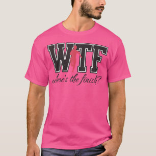 T-shirt Wtf Où Se Trouve La Finish Women Ultra Running Mud