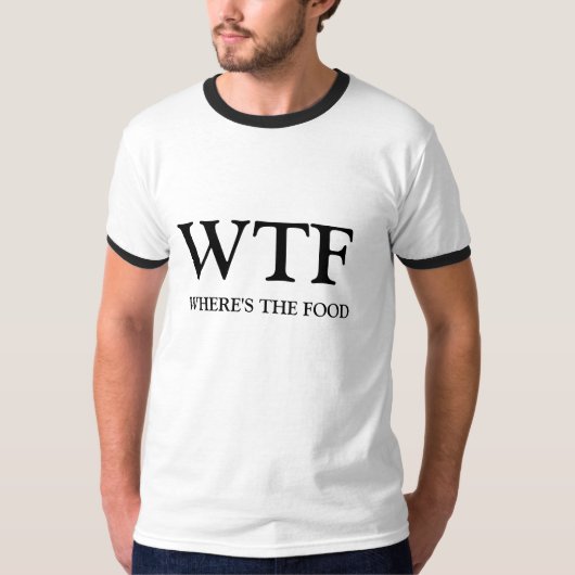 T-SHIRT WTF T SHIRT (Devant)