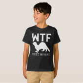 T-shirt WTF Where's The Ferret Animal Gift (Devant entier)