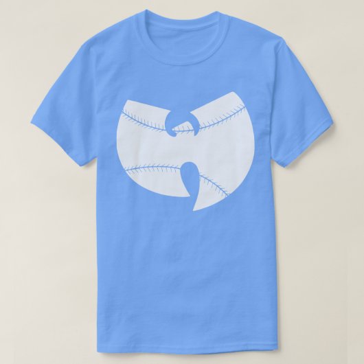 T-shirt Wu Baseball Blanc (Design devant)