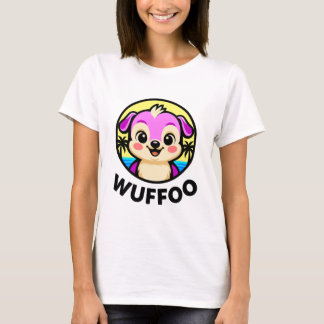 T-shirt Wuffoo Adventures Cute Kawaii Puppy animation logo