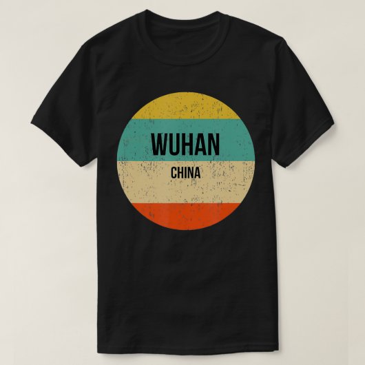 T-shirt Wuhan Chine (Design devant)