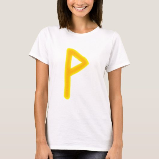 T-shirt Wunjo Futhark rune (Devant)