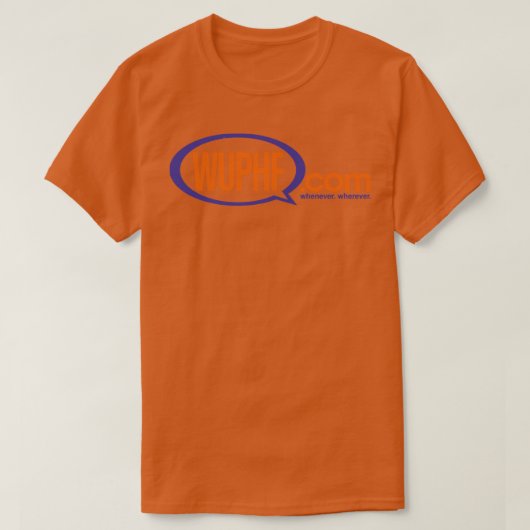 T-shirt WUPHFcom (Design devant)