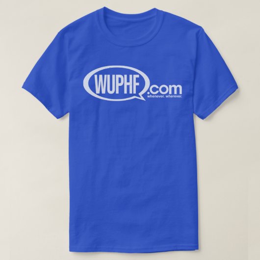 T-shirt WUPHFcom partout (Design devant)