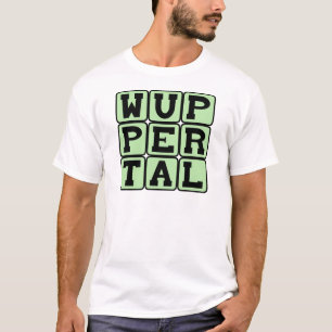 T-shirt Wuppertal, Ville d'Allemagne