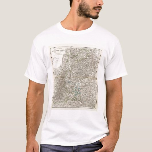 T-shirt Wurtemberg, Baden (Devant)