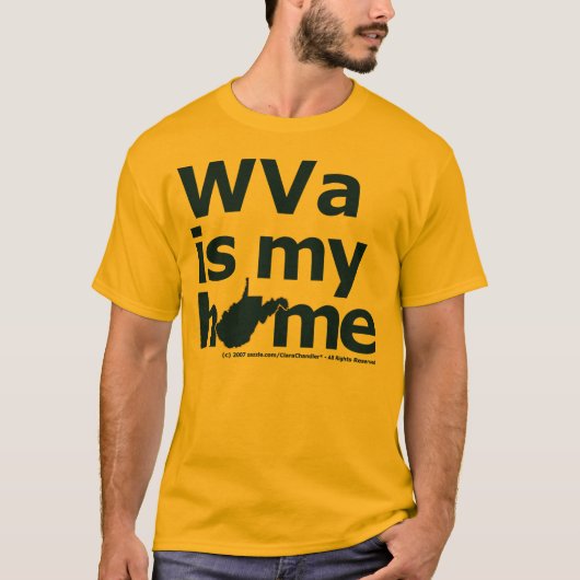 T-shirt WVa est ma maison (Devant)