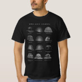 T-shirt WW2 - Axis Helmets  (Devant)