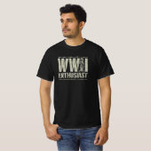 T-shirt WW2 Enthusiast (Devant entier)