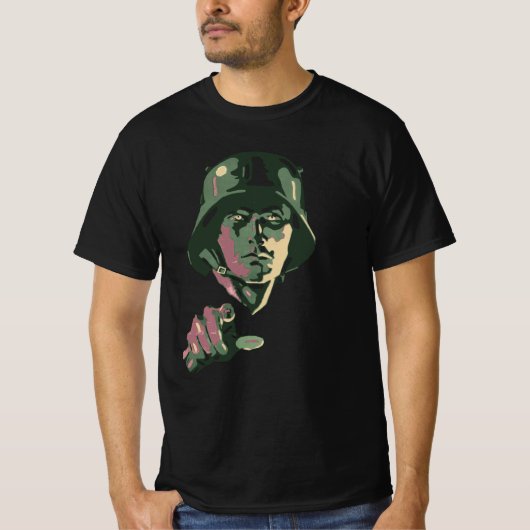 T-shirt WW2 German Soldier (Devant)