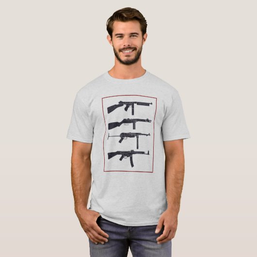 T-shirt WW2 Iconic Weapons (Devant entier)