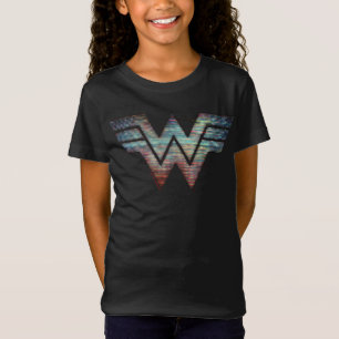 T-Shirt WW84   Wonder Woman TV Static Logo