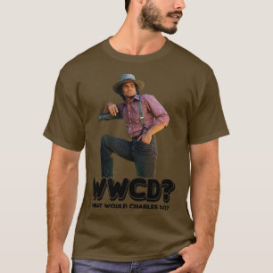 T-shirt Wwcd Qu'Est-Ce Que Charles Ingalls Ferait De Petit