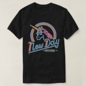 T-shirt WWE New Day Neon Unicorn 837 (Design devant)