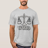 T-SHIRT WWJD... (Devant)