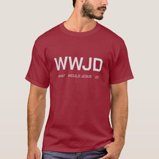 T-Shirt WWJD (Devant)