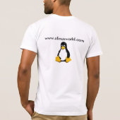 T-shirt www.alinuxworld.com (Dos)