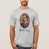T-shirt Wyatt Earp Portrait and Signature (Devant)