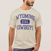 T-shirt Wyoming - Cowboys - Lycée - Cincinnati Ohio (Devant)