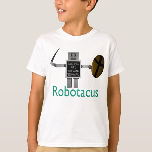 T-shirt WYRA 2008 FLL - Robotacus (Devant)