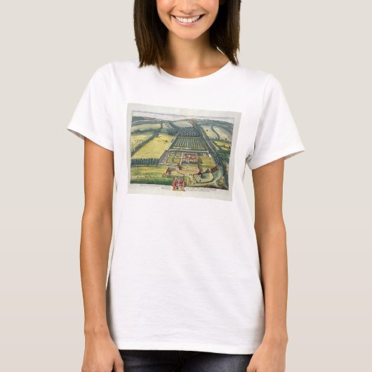 T-shirt Wytham dans le comté de Berkshire gravée par Joha (Devant)