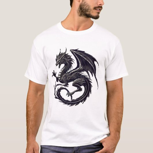 T-shirt wyverne (Devant)