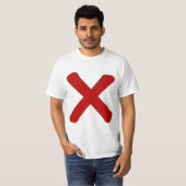 T-SHIRT X (Devant entier)