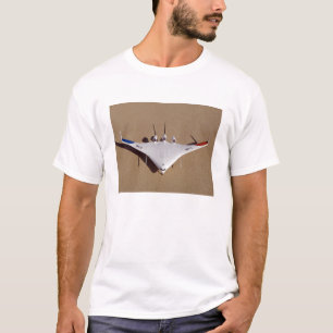 T-shirt X-48B a mélangé le véhicule aérien touché par